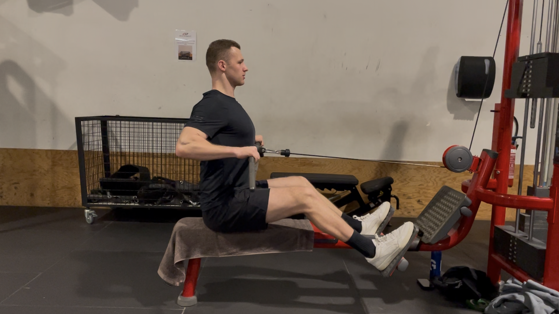 tirage poulie basse musculation yves huguet